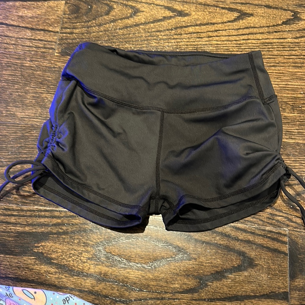 Never worn black cinched spandex